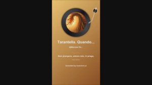 Tarantella. Quando diventerò vento