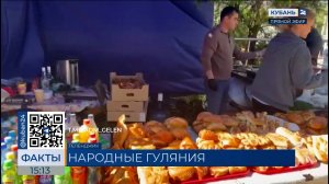 Избирателей в селе Марьина Роща под Геленджиком угостили пловом и пирогами