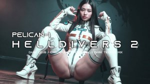 HELLDIVERS 2 - Inside the PELICAN-1 | Dark Techno / Industrial Bass / Cyberpunk / Dark Clubbing Mix