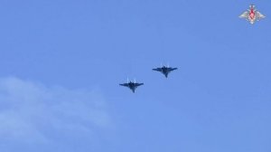 Экипажи бомбардировщиков Су-34 отработали бомбометание на одном из полигонов в рамках ССУ «Запад-202
