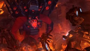 Годзилла vs Титан Камерамена и Титана Спикермена