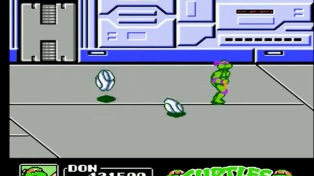 Teenage Mutant Ninja Turtles 3 Черепашки Ниндзя 3 прохождение NES Famicom Dendy. смотреть онлайн
