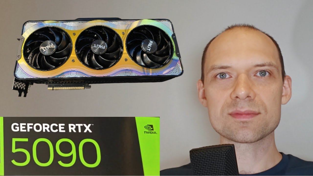 Распаковка RTX 5090 и тесты LLM — отличные результаты! смотреть онлайн