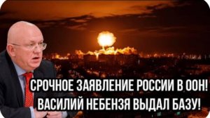 Удар по Польше! Срочное заявление России в ООН! Василий Небензя выдал базу!