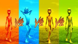 Alien dance VS Funny alien VS Dame tu cosita VS Funny alien dance VS Green alien dance VS Dance son