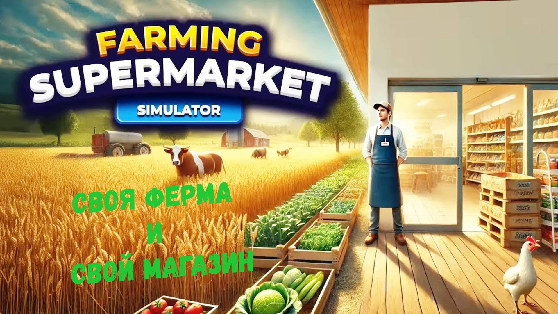 Farming & Supermarket Simulator«Ферма и Супермаркет Симулятор» Первый взгляд