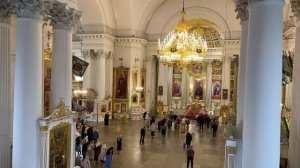 14.09.2025. Ранняя Литургия. Свято-Троицкий Измайловский собор Санкт-Петербурга.