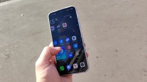 Infinix GT30 Pro - экран на солнце