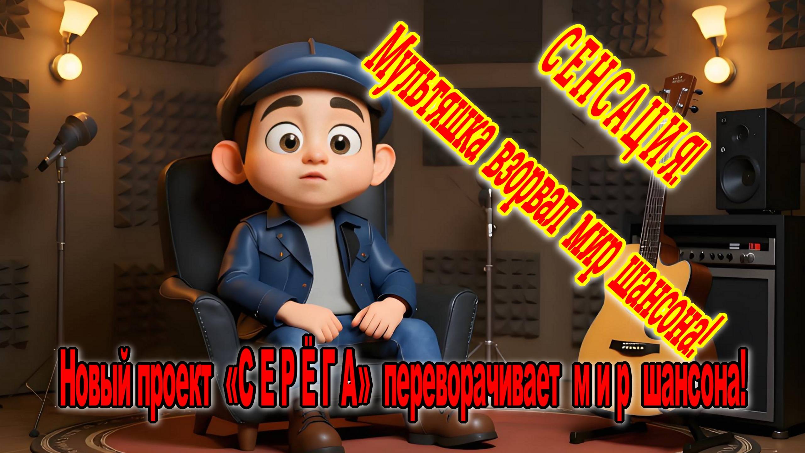 СЕНСАЦИЯ! Мультяшка взорвал мир ШАНСОНА! | Шок! Новый проект «СЕРЁГА» переворачивает русский шансон! смотреть онлайн