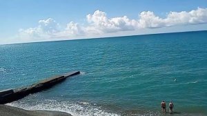 12 сентября 2025 года.Черноморское побережье из окна электрички