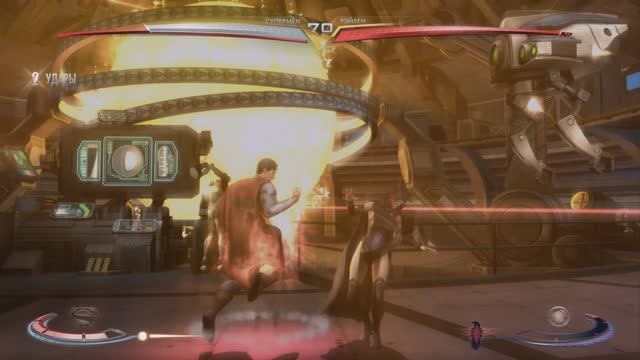 Потихоньку учусь играть в Injustice Gods Among Us Ultimate Edition, часть вторая! смотреть онлайн