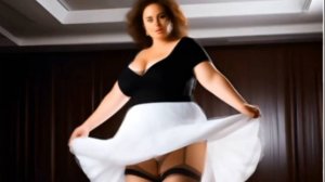 Женщина в чулках