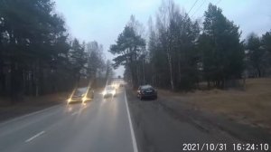 Встречка на обгоне