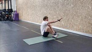 90-90 с подъёмом на колени