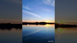 Вечер (13 сентября), прогулка, закат, катер...