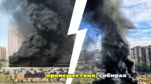 В подмосковном Путилково загорелось недостроенное здание парковки