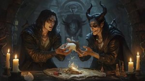 Продажа души дьяволу.Обратная сторона