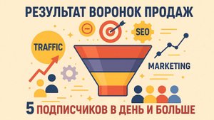 5 подписчиков в день и больше