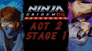 Прохождение Ninja Gaiden: ragebound act 2 stage 1