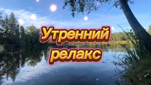 Утренний релакс. Птички, уточки и русская природа
