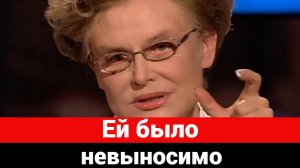 Телеведущая Елена Малышева комментирует семейную трагедию