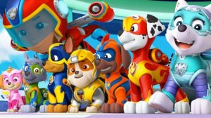 Щенячий Патруль Маршал День в Бухте Приключений