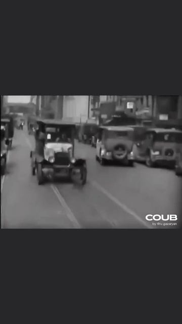 1928 год. Работа в такси никогда не была лёгкой...  ретро такси таксист пассажир