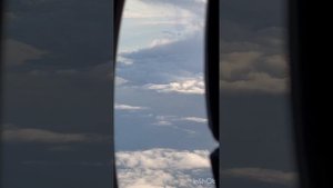 Летим, любуюсь облаками. Водное метро. Июль2025г.