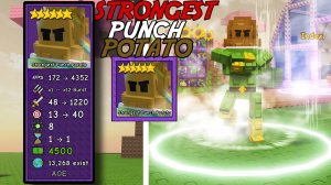 STRONGEST PUNCH POTATO - ЛУЧШИЙ ДАМАГЕР В ИГРЕ?! | GARDEN TOWER DEFENSE!