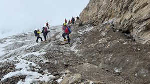 Руководитель экспедиции на Манаслу Александр Абрамов о первом акклиматизационном выходе