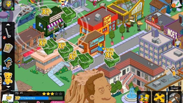 (#28) Прохождение Simpsons Tapped Out смотреть онлайн