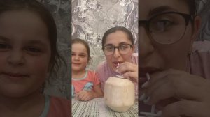 Пробуем кокосовый 🥥 напиток из магазина Spar