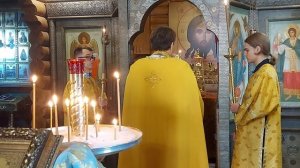 Литургия 14 сентября 2025 Евангелие