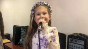 «ДОБРЫЕ СЛОВА» Маша Дергачева (8 лет). Педагог по вокалу Оксана Родина