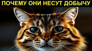 🐱 Почему ваш кот приносит вам МЁРТВЫХ мышей и еще 8 ЗАГАДОК кошачьей психологии!