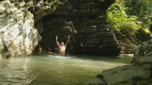 Купание в Мокром каньоне р. Псахо. Весна 2020