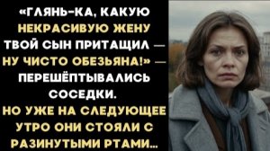 ИСТОРИИ ИЗ ЖИЗНИ/Соседки шептались и называли меня страшной обезьяной/Рассказ жизненный