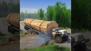 The Hidden Dangers of Logging Routes Will SHOCK You - Spintires Mudrunner  [get-save.com]