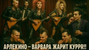 кавер группа "АРЛЕКИНО" - ВАРВАРА ЖАРИТ КУР панк-рок версия (Cover -Boney M )