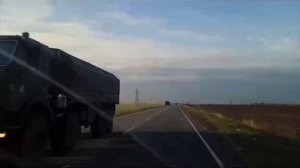 Первая поездка нашего Атамана на фронт.
