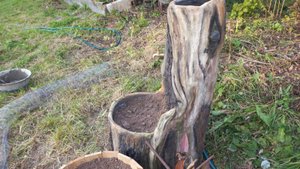 Колонка-Кашпо из бетона!