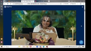 Атма Крия с Гурудевом 13.09.25. после  обеда