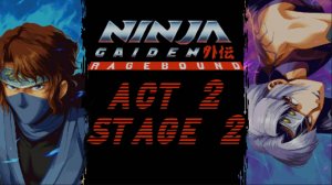 Прохождение Ninja Gaiden: ragebound act 2 stage 2