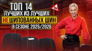 Лучшие шины без шипов в сезоне 2025 / 2026