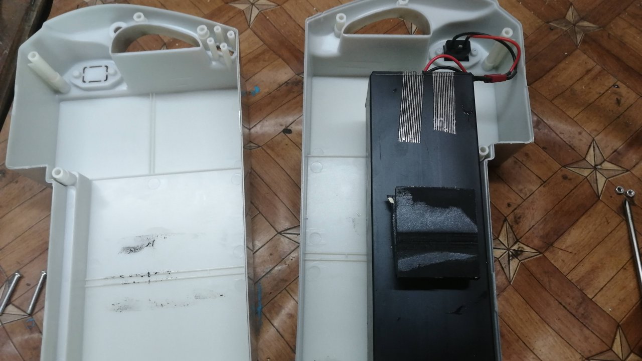 Замена аккумулятора на электросамокате.