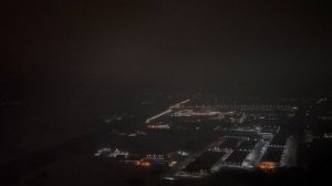 Ночной взлёт из Новосибирска.