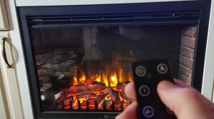 Камин - Electrolux в квартире