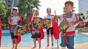 Буктрейлер А.С. Пушкин "У Лукоморья " - 2Б класс Русская школа Абу-Даби