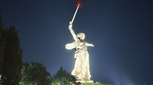 Мамаев Курган. Ночёвка в Волгограде. 23.08.2025