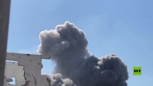 غارة إسرائيلية تستهدف برج الكوثر في تل الهوى غرب غزة